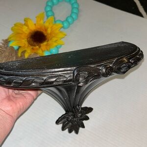 Elegant Black Wall Shelf